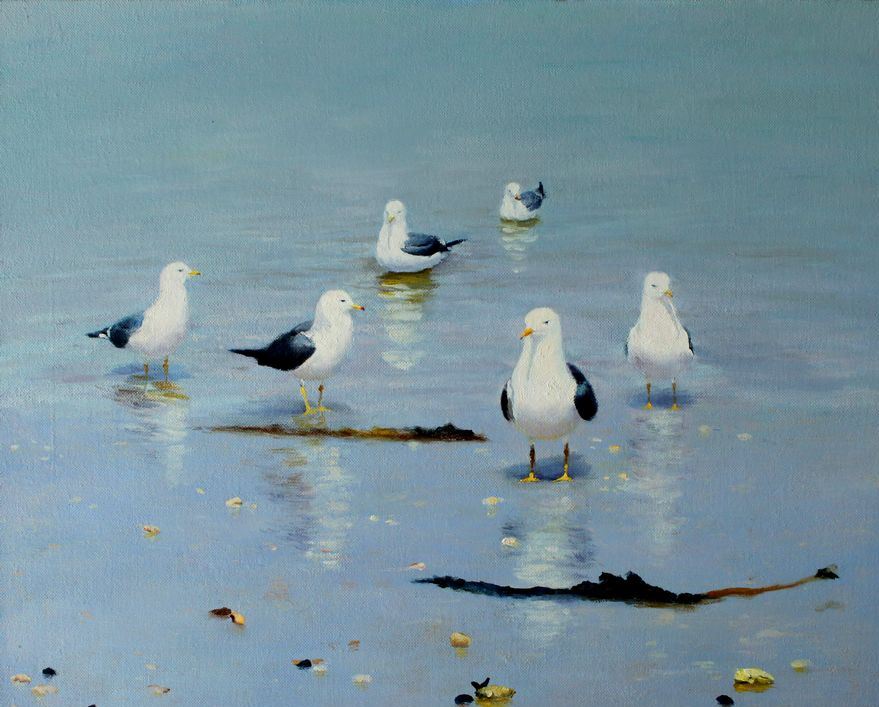 Hu-CangYing_胡苍鹰_远方来客-8_2012年作_布面油画_50CM-60CM.jpg