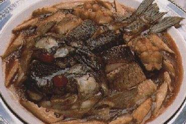 煎扒鲭魚頭尾
