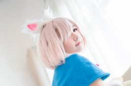 二次元超可爱美女芙芙cosplay写真图片