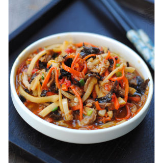 百吃不厭的經典川菜  魚香肉絲
