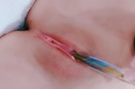 用牙刷柄好嗎...?