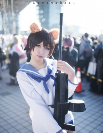 C91コミケ1日目中國在住の美少女レイヤー黎獄(リーユウ)