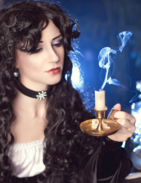 外國妹激情COS 巫師3葉奈法 (12P)