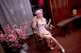 周叽是可愛兔兔 旗袍索尼子