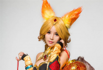 尤果极品美女王者荣耀cosplay高清性感图片
