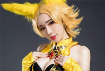 大胸美女萌琪琪九尾狐装扮写真